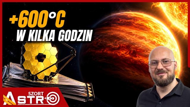 Webb zobaczył, jak gwiazda smaży planetę