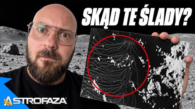 Co zostawiło te ślady na zdjęciach z Księżyca?